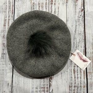 Jessica Simpson wool Beret hat